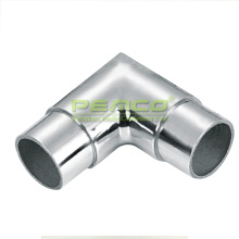 China factory sale fixed 90 degree stainless steel elbow fitting handrail accessory  connector for railing